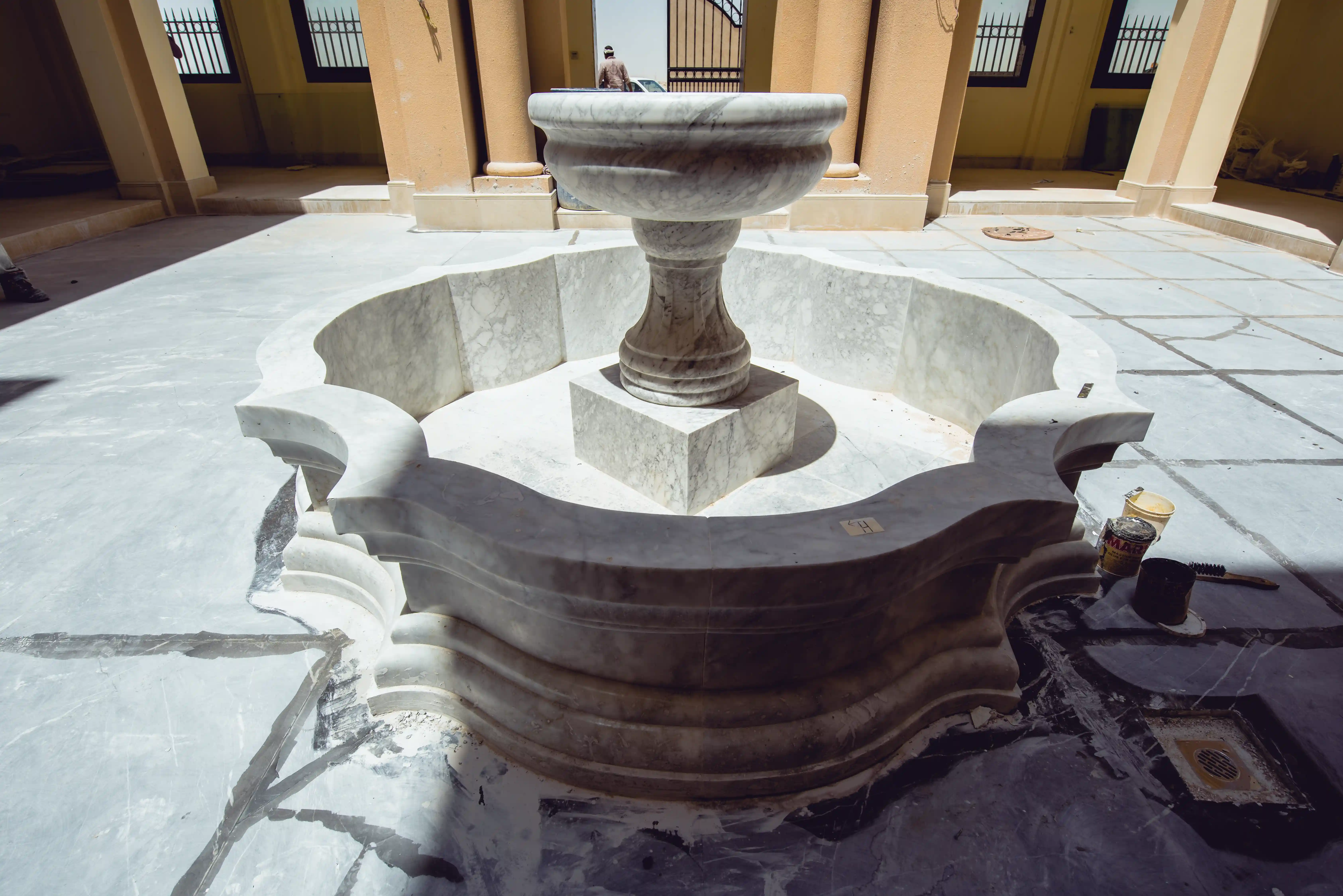 Abu Nawaf Villa Marble & Stone Installation in Doha 3