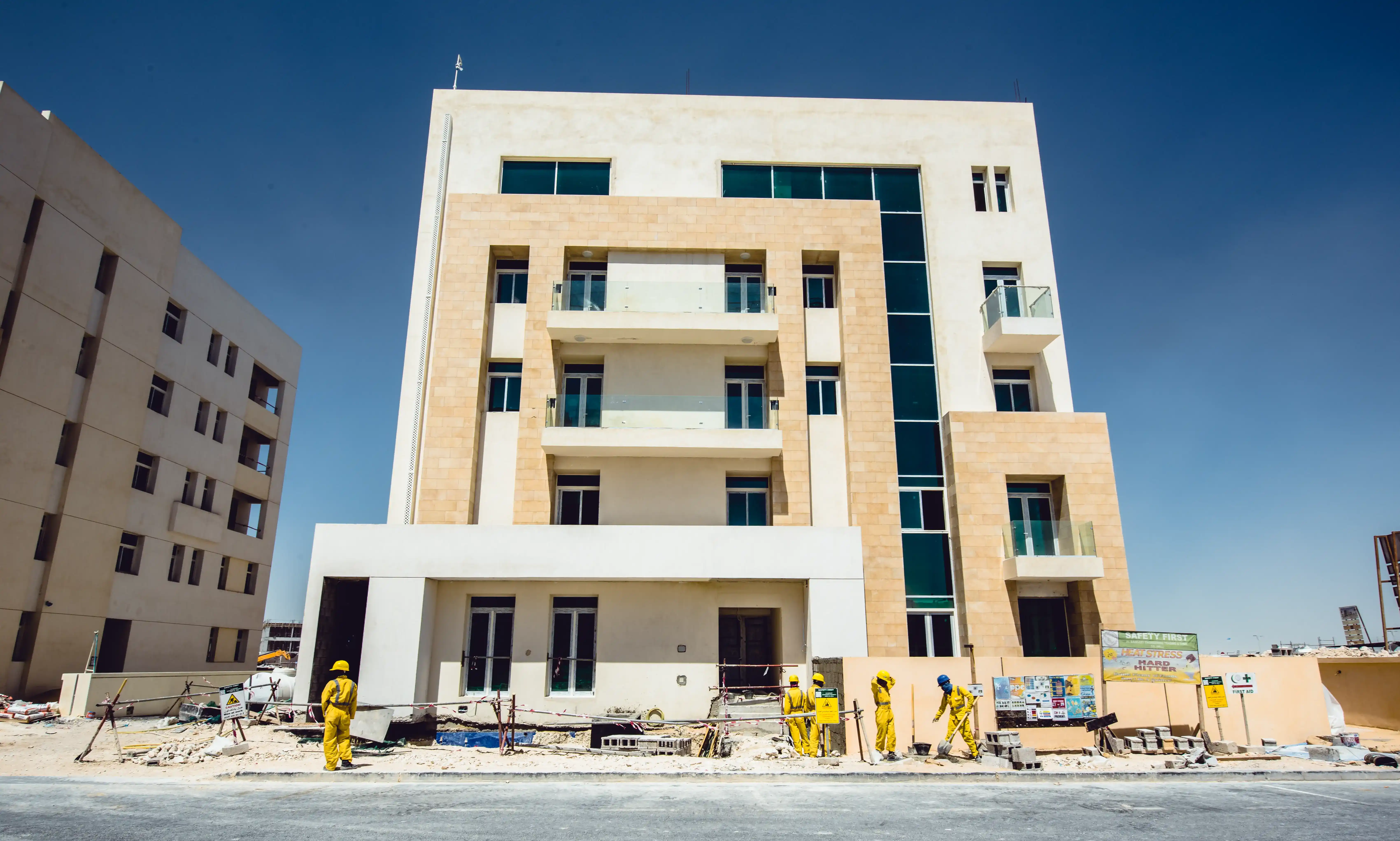 Fox Hills Residential Marble & Stone Project in Lusail 3