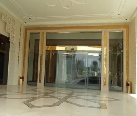 Sheraton Hotel Entrance Marble & Stone Project in Doha 2