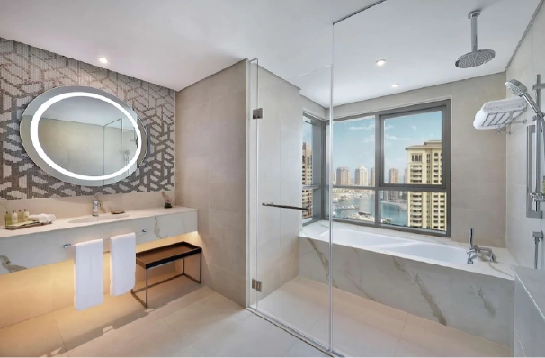 Hilton Panorama Hotel Suite Marble Project in Doha 5