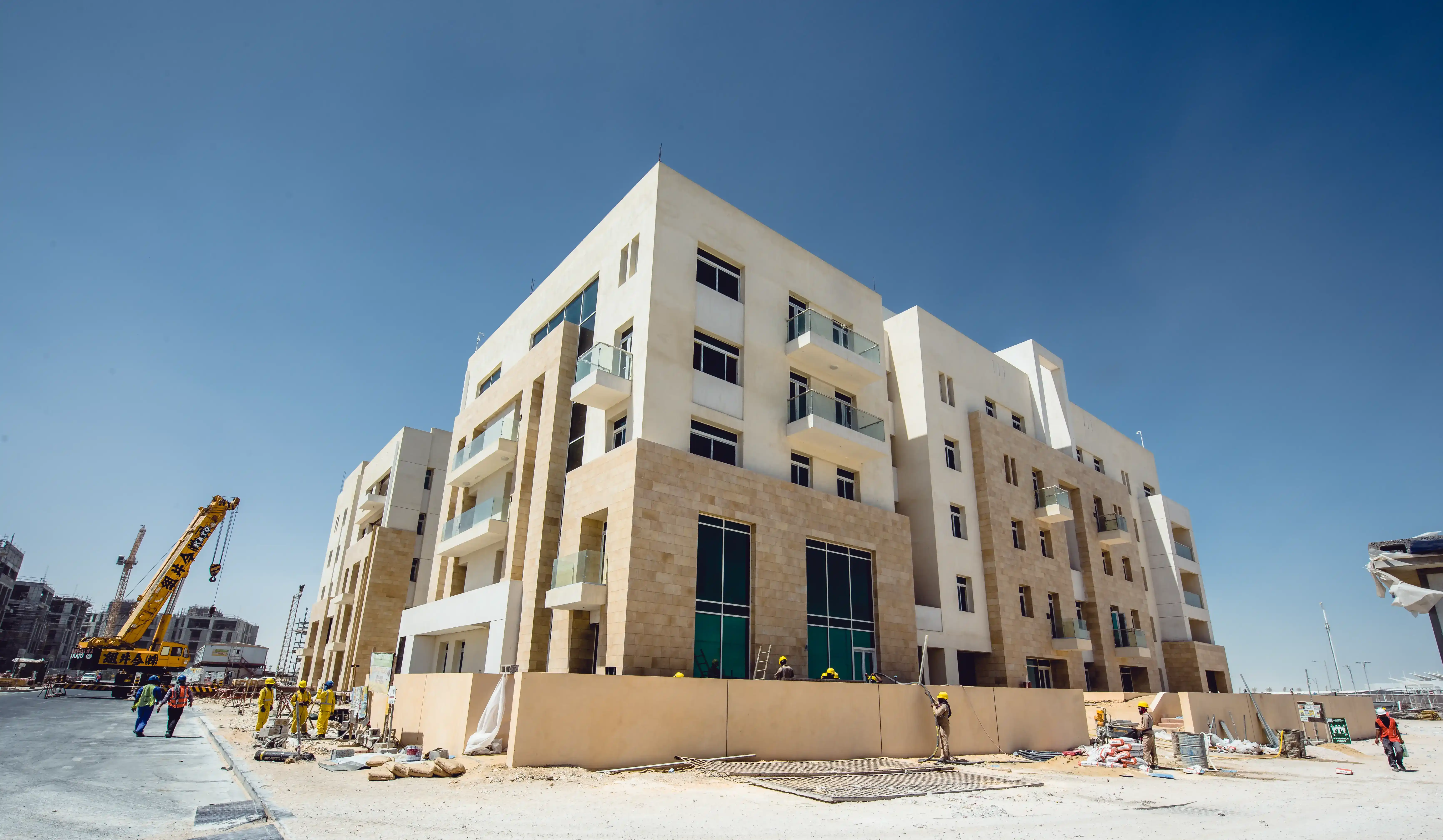 Fox Hills Residential Marble & Stone Project in Lusail 1